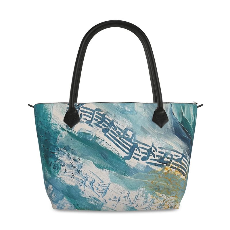 Zip top Handbag