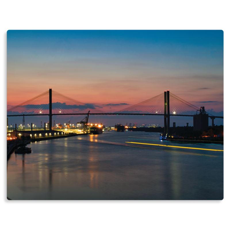 Sunset at Savannah, GA